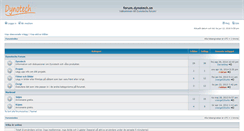 Desktop Screenshot of forum.dynotech.se
