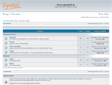 Tablet Screenshot of forum.dynotech.se